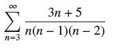 3 + 5 | n(n  1)(n  2)  M=3