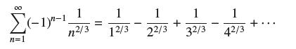 1 n2/3 +19-1. H=1 = 1 12/3 1 22/3 + 1 32/3 1 42/3 +