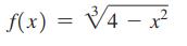 f(x) = 4-x