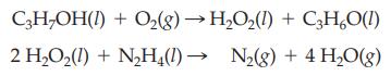C3HOH(1) + O(g)  HO(1) + C3HO(l) 2 HO(1) + NH(1) N(g) + 4HO(g)