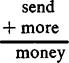 send + more money