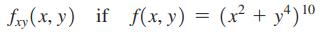 fry(x, y) if f(x, y) = ( x + y4) 10