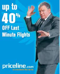up to 40% OFF Last Minute Flights priceline.com