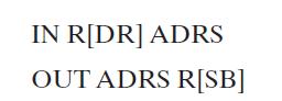 IN R[DR] ADRS OUT ADRS R[SB]