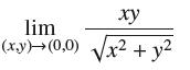 lim (x,y)>(0,0) x + y2