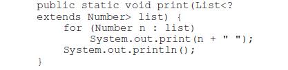 public static void print (List