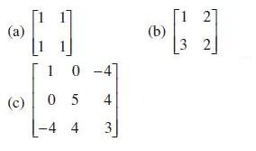(a) [] 10-4 (c) 0 5 -4 4 4 3 (b) 2 3 2