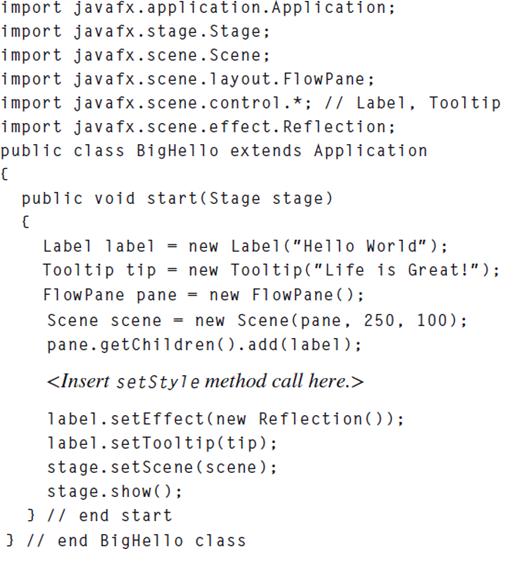 import javafx.application. Application; import javafx. stage.Stage; import javafx.scene. Scene; import