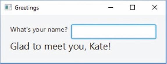 Greetings What's your name? Glad to meet you, Kate! X