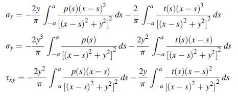 0x = Ox Jy = Txy 2y p(s)(x-s) & L 2 t(s)(x-s) L 7 J-a [(x -s</p><p><b>) $3</b>+ y]= J-a [(x-s) + y] 2-  p(s) So -a a [(x-s)