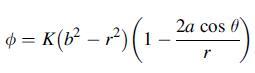 o = K(b - P) (1 2a cos r
