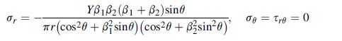 or YB1B2 (B1 + B2) sin Tr(cos0+ sin0) (cos20+ sin0) 3 de Tre=0