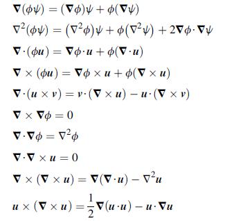 ux (Vxn) ==v(uu) - u Vu " - (n. )  = (nx )   0 = n x     =  0 =    (4 x ) n - (n  ) = (4 xn) .. (u) = V