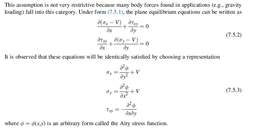 This assumption is not very restrictive because many body forces found in applications (e.g., gravity