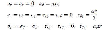 uy = ug = 0, u0 = drz er=el=e==en=ero = 0, et 0 = 60 = 0 = tr = tro = 0,  ar 2 =