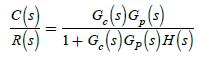 G (1)G, (s) R(s) 1+ G.(s) G (s)H(s) Gp c(s)