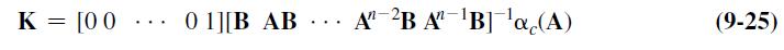 K = [00 01][B AB.. A B A B a (A) (9-25)