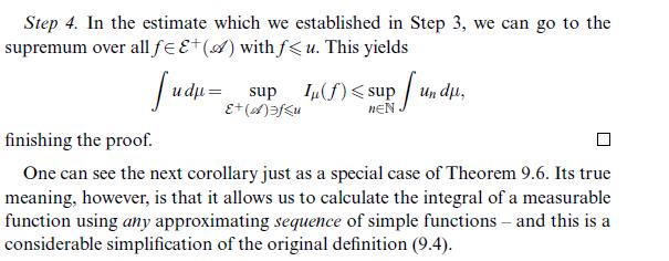 Step 4. In the estimate which we established in Step 3, we can go to the supremum over all fe&t () with f