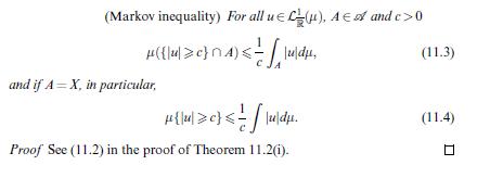 (Markov inequality) For all u H({\\\c} \4) 0 \d, H{\u\>c}