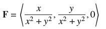 X y F= [x2 + y2' x2 + y2' 12.0)