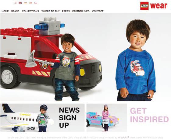 HOME BRAND COLLECTIONS WHERE TO BUY PRESS PARTNER INFO CONTACT co 03 NEWS SIGN UP LEGO Wear GET INSPIRED