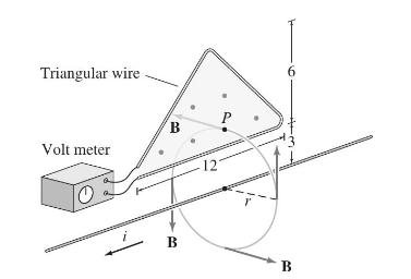 Triangular wire Volt meter B B 121 6 B