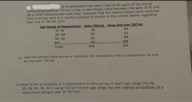 It is estimated that nearly half of all users of the social networking platform TikTok in the United States