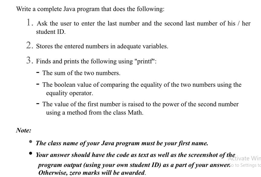 Write a complete Java program that does the following: 1. Ask the user to enter the last number and the