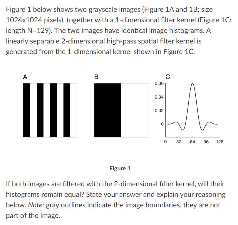 Figure 1 below shows two grayscale images (Figure 1A and 1B; size 1024x1024 pixels), together with a