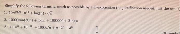 Simplify the following terms as much as possible by a 9-expression (no justification needed, just the result