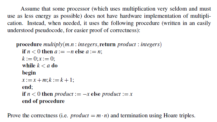 Assume that some processor (which uses multiplication very seldom and must use as less energy as possible)