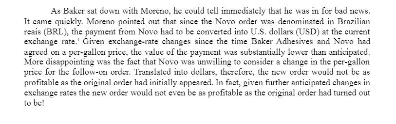 As Baker sat down with Moreno, he could tell immediately that he was in for bad news. It came quickly. Moreno