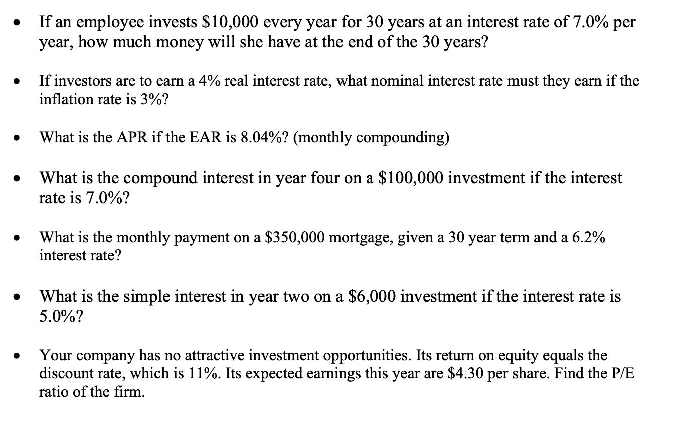 If an employee invests $10,000 every year for 30 years at an interest rate of 7.0% per year, how much money