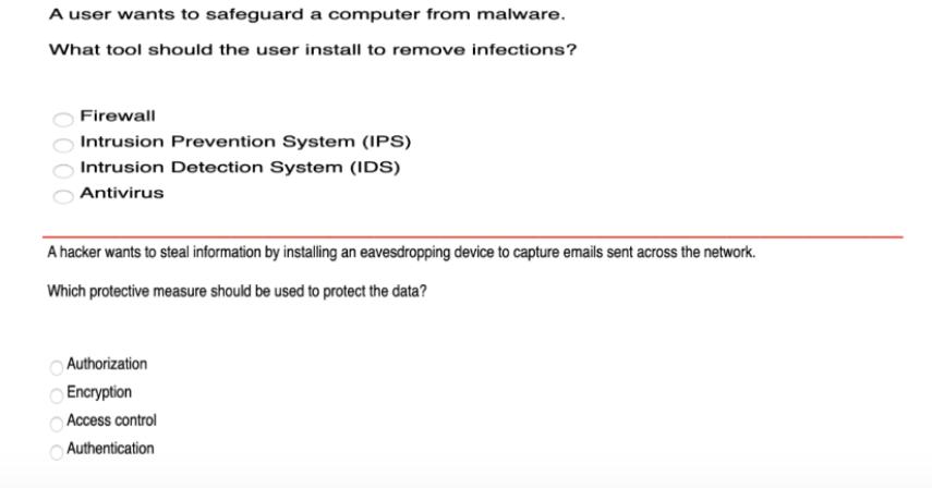 A user wants to safeguard a computer from malware. What tool should the user install to remove infections?