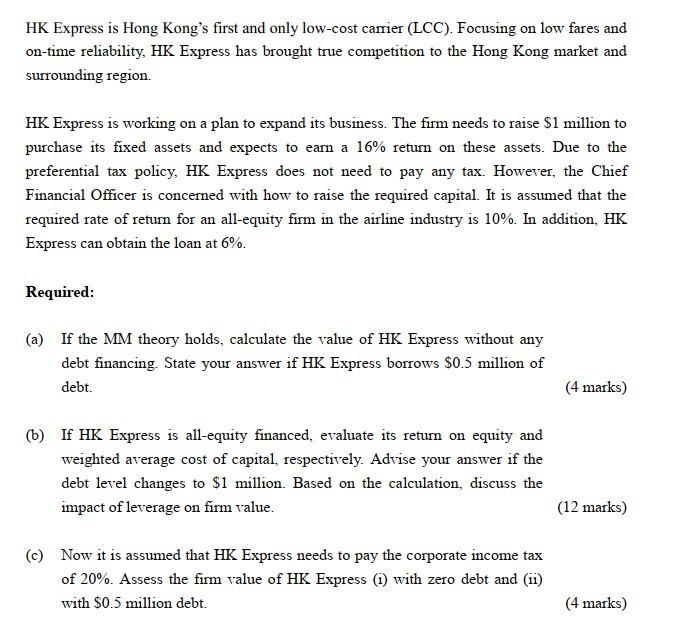 HK Express is Hong Kong's first and only low-cost carrier (LCC). Focusing on low fares and on-time
