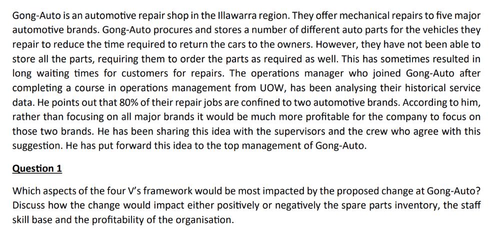 Gong-Auto is an automotive repair shop in the Illawarra region. They offer mechanical repairs to five major