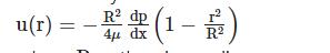 u(r) = R2 dp 4u dx (1-
