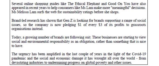 Several online shopping guides like The Ethical Elephant and Good On You have also appeared in recent years