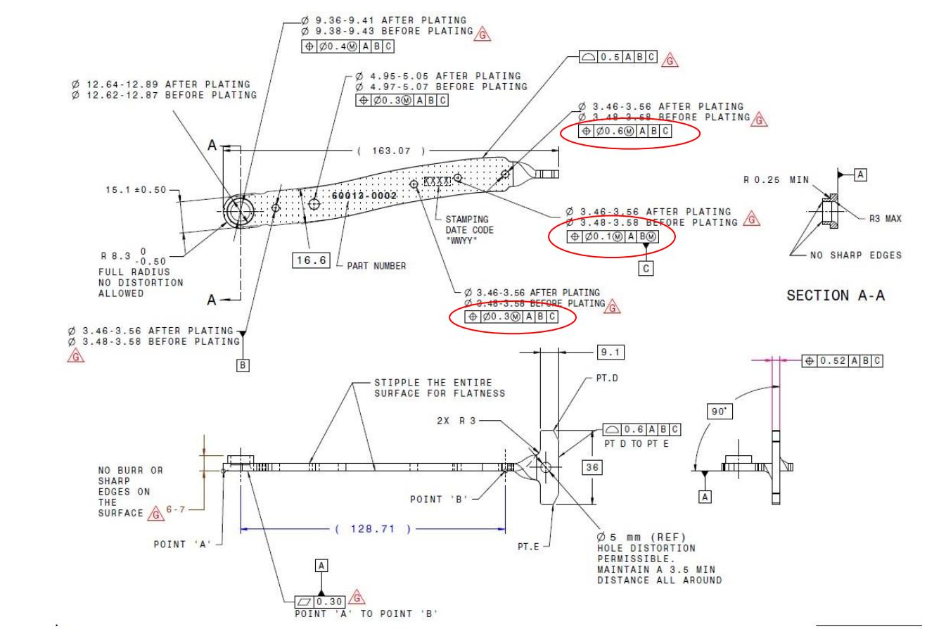 12.64-12.89 AFTER PLATING 12.62-12.87 BEFORE PLATING 15.10.50 R 8.30 -0.50 FULL RADIUS NO DISTORTION ALLOWED