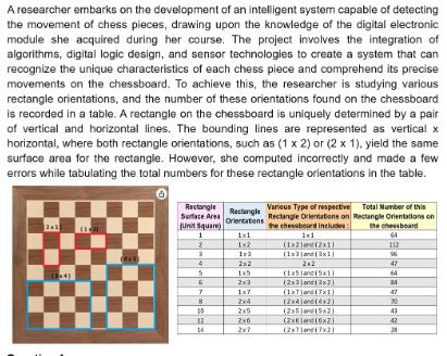 A researcher embarks on the development of an intelligent system capable of detecting the movement of chess