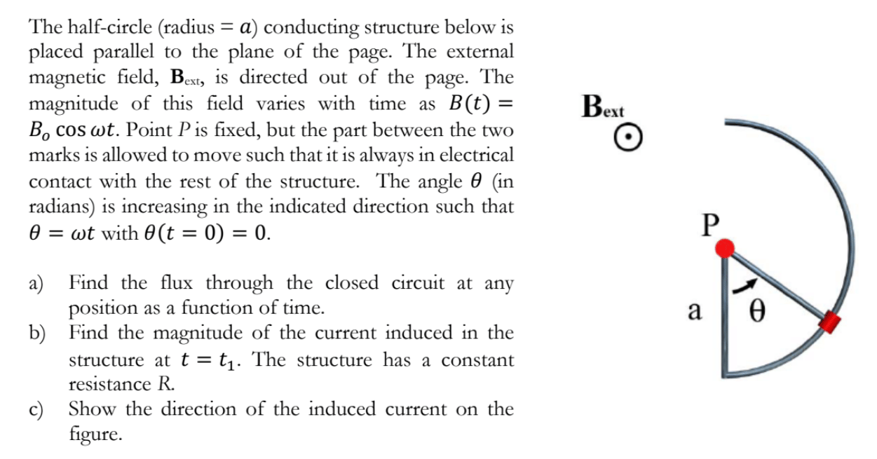 solved-the-half-circle-radius-a-conducting-s-solutioninn