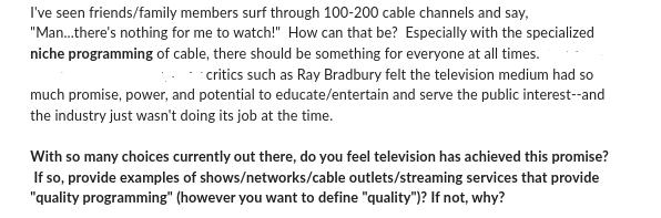 I've seen friends/family members surf through 100-200 cable channels and say, 