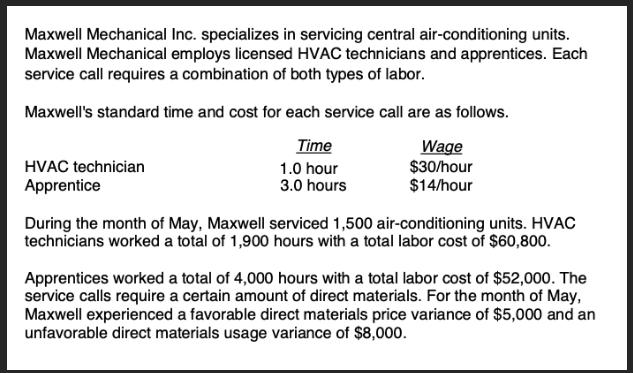 Maxwell Mechanical Inc. specializes in servicing central air-conditioning units. Maxwell Mechanical employs