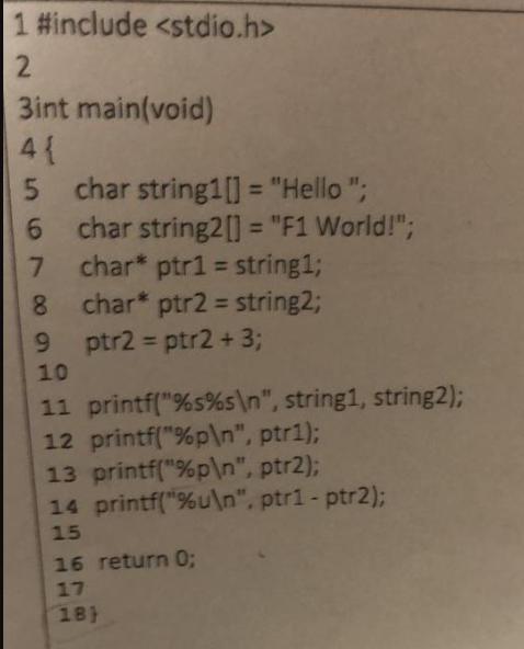 1 #include 2 3int main(void) 4{ 5 7 8 char string1[] = 