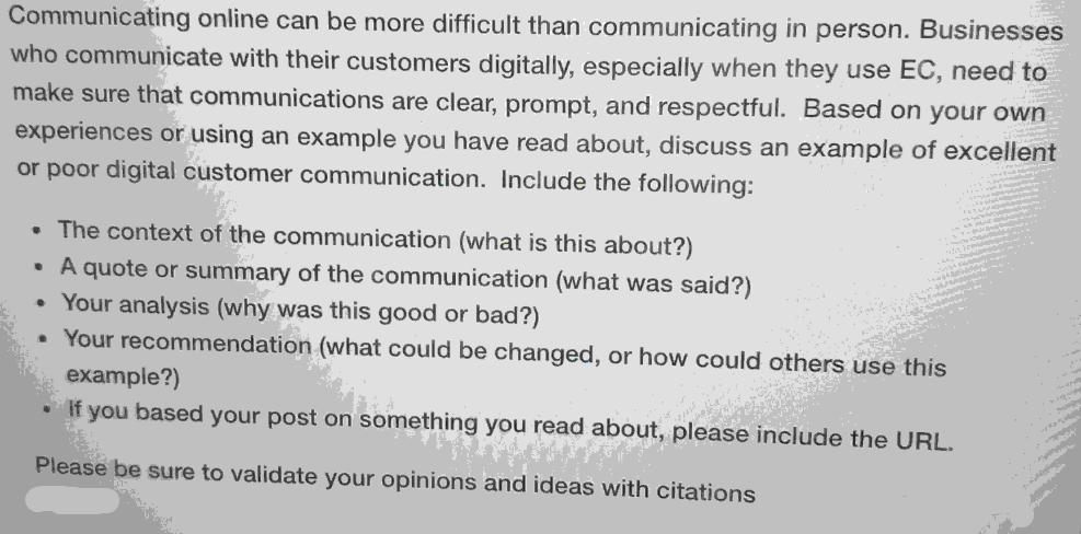 Communicating online can be more difficult than communicating in person. Businesses who communicate with