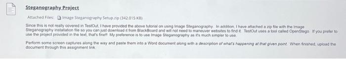 Phill Steganography Project Attached Files: Image Steganography Setup.zip (342.015 KB) Since this is not