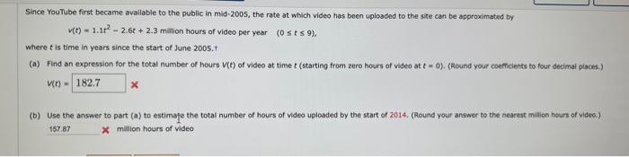 Since YouTube first became available to the public in mid-2005, the rate at which video has been uploaded to