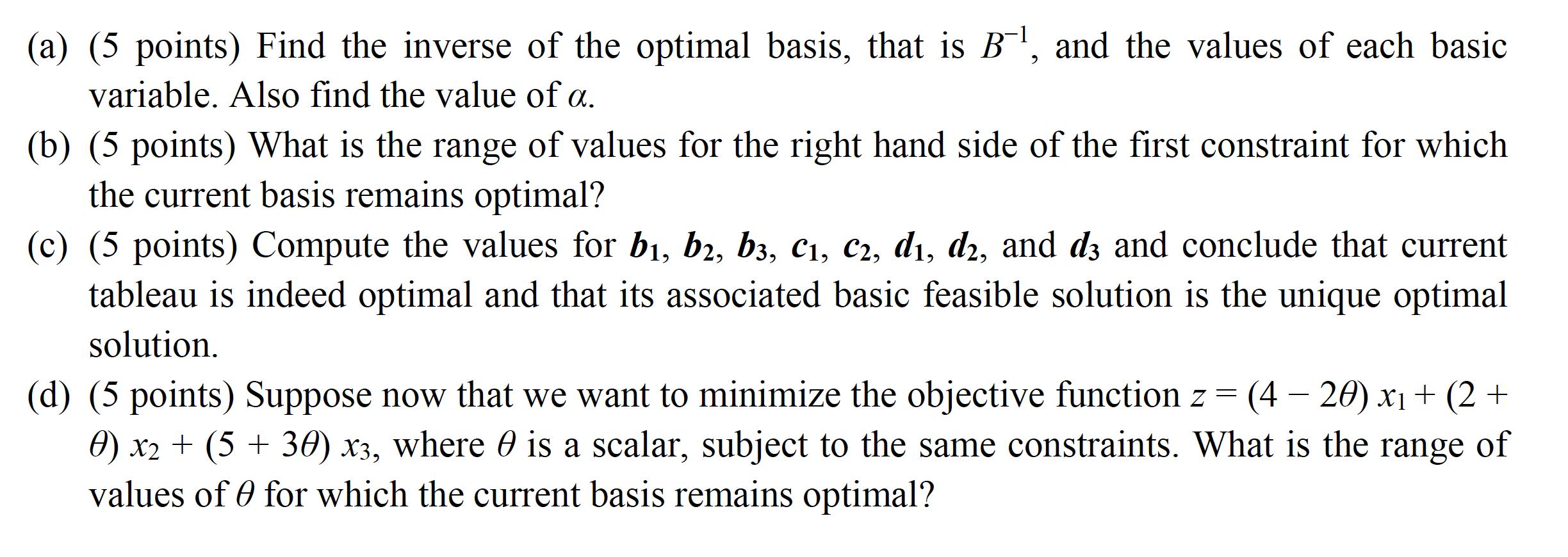 [solved] Consider The Following Linear Programming Solutioninn