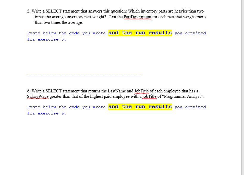 5. Write a SELECT statement that answers this question: Which inventory parts are heavier than two times the