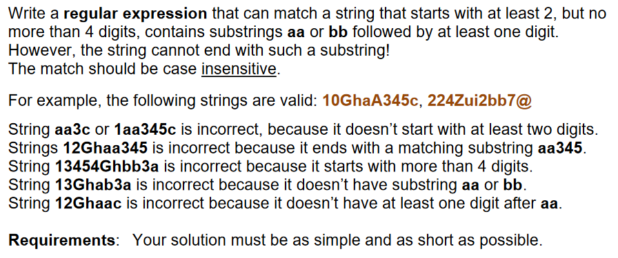 Write a regular expression that can match a string that starts with at least 2, but no more than 4 digits,
